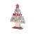 Árbol navideño decorativo publicitario Sokin - Natural