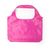 Bolsa plegable corporativa poliéster 190T Karent - Fucsia