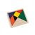 Piezas tangram personalizadas Colorful - Multicolor