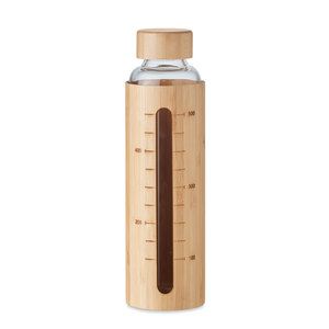Botella de vidrio de borosilicato 600 ml. Shaumar