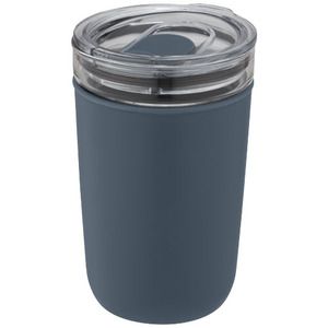 Vaso de vidrio de 420 ml. con exterior de plástico reciclado Bello