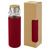 Botella promocional de 660 ml funda en diferentes colores Thor - Rojo