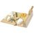 Tabla de quesos imantada con acesorios de bambú 'Mancheg'