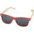 Gafas de sol de bambú 'Sun Ray' - Rojo