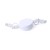 Cable cargador promocional extensible Kiotex - Blanco