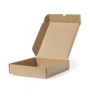 Caja en cartón reciclado corrugado Ayira