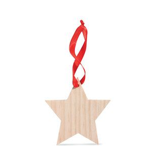 Estrella de madera Woostar