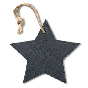 Colgante estrella de Navidad Slatestar