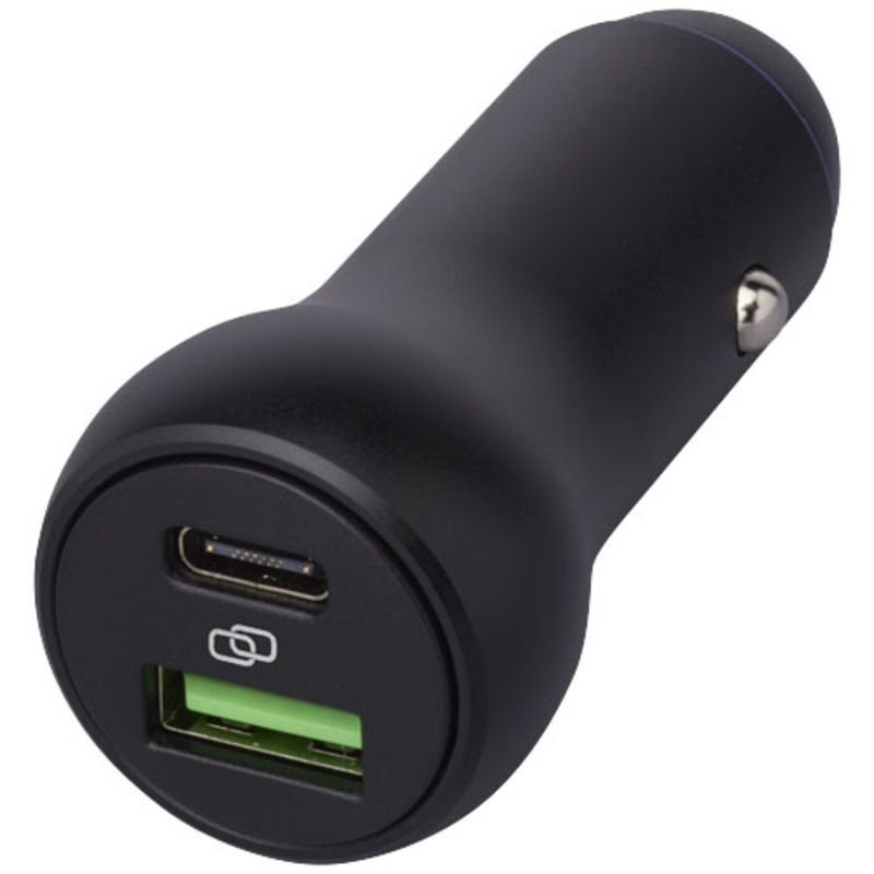 Cargador USB personalizado para coche con salida dual