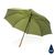 Paraguas automático RPET 190T de bambú Impact AWARE ™ - Verde