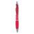 Bolígrafo de plástico tinta negra Riocolour - Rojo