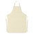 Delantal de cocina personalizado Fitted Kitab - Natural
