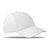 Gorra de béisbol de algodón Basie - Blanco