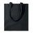 Bolsa algodón 140 gr/m² Cottonel Colour+ - Negro