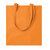 Bolsa de tela personalizada de algodón Cottonel Colour+ - Naranja