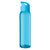 Botella de cristal 470 ml. Praga - Azul