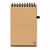 Libreta A6 de papel reciclado Sonoracork