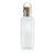Botella personalizable rPET y bambú 680 ml. Bia - Transparente