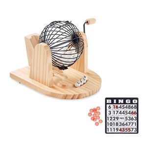 Juego de bingo de bambú Bingo