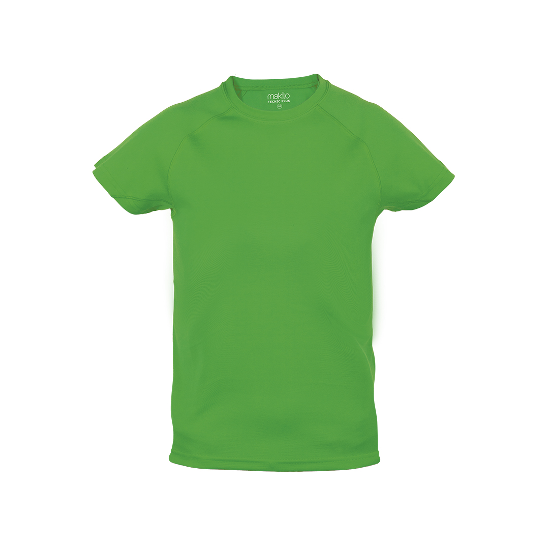 Camiseta Niño Tecnic Plus AMARILLO
