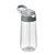 Botella promocional con boquilla de silicona 450 ml. Shiku - Transparente