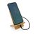 Soporte para teléfono de bambú FSC® en caja kraft FSC®