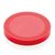 Almohadilla redonda de carga inalámbrica 5W - Rojo