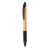 Bolígrafo de bambú & paja de trigo - Negro