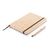 Libreta A5 con bolígrafo touch de bambú