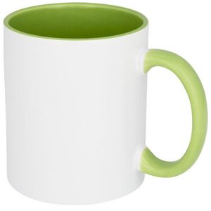 Taza para sublimación con asas e interior de color "Pix"