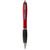 Bolígrafo de color y empuñadura negra 'Nash' - Rojo