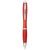Bolígrafo de color con grip de color "Nash" - Rojo