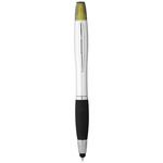 Bolígrafo stylus y marcador fluorescente Nash
