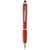 Bolígrafo con stylus con acabados cromados Nash - Rojo