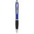 Bolígrafo stylus de color con empuñadura negra "Nash" - Azul