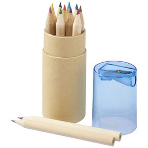 Set de 12 lápices de colores con sacapuntas "Hef"