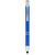 Bolígrafo promocional con stylus de aluminio Moneta - Azul