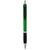 Bolígrafo de color liso con empuñadura de goma "Turbo" - Verde