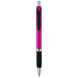 Bolígrafo de color liso con empuñadura de goma "Turbo"