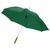 Paraguas automático con puño de madera de 23" "Lisa" - Verde