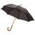 Paraguas con puño y caña de madera de 23” “Jova” - Negro