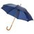 Paraguas con puño y caña de madera de 23” “Jova” - Azul