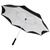 Paraguas con cierre a la inversa de 23” “Yoon” - Blanco