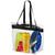 Bolsa Tote transparente "Hampton" - Negro