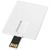 Memoria USB diseño tarjeta de 2 GB "Slim" - Blanco