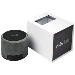 Altavoz Bluetooth® con base de carga inalámbrica “Fiber”