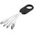 Cable de carga 4 en 1 Tipo-C "Troup" - Negro