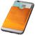 Portatarjetas para smartphone con protección RFID "Exeter" - Naranja