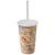 Vaso de pared doble de 350 ml Brite-Americano® - Blanco