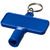 Llavero de herramienta de llave rectangular Maximilian  - Azul